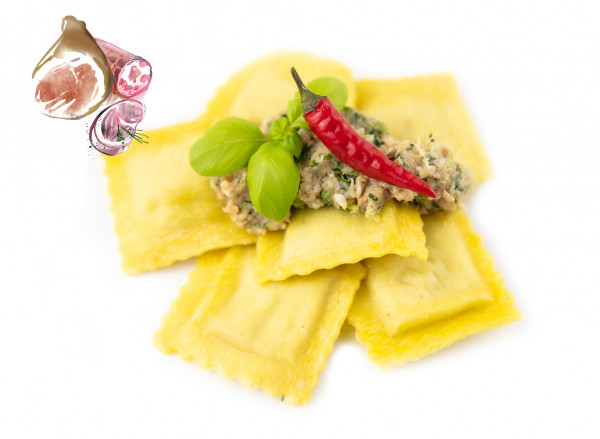 Agnolotti mit Fleisch-Füllung "Emilianer-Art", 1 x 500g frische Pasta